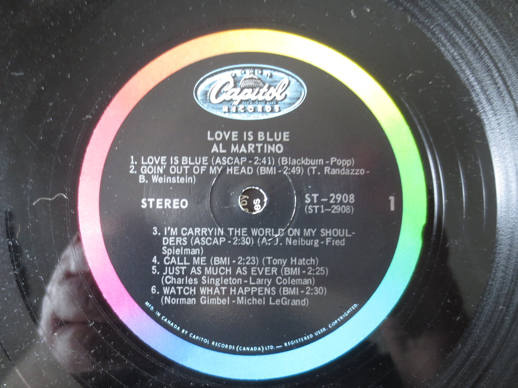 Al Martino – Love Is Blue (1968) Vinyl LP