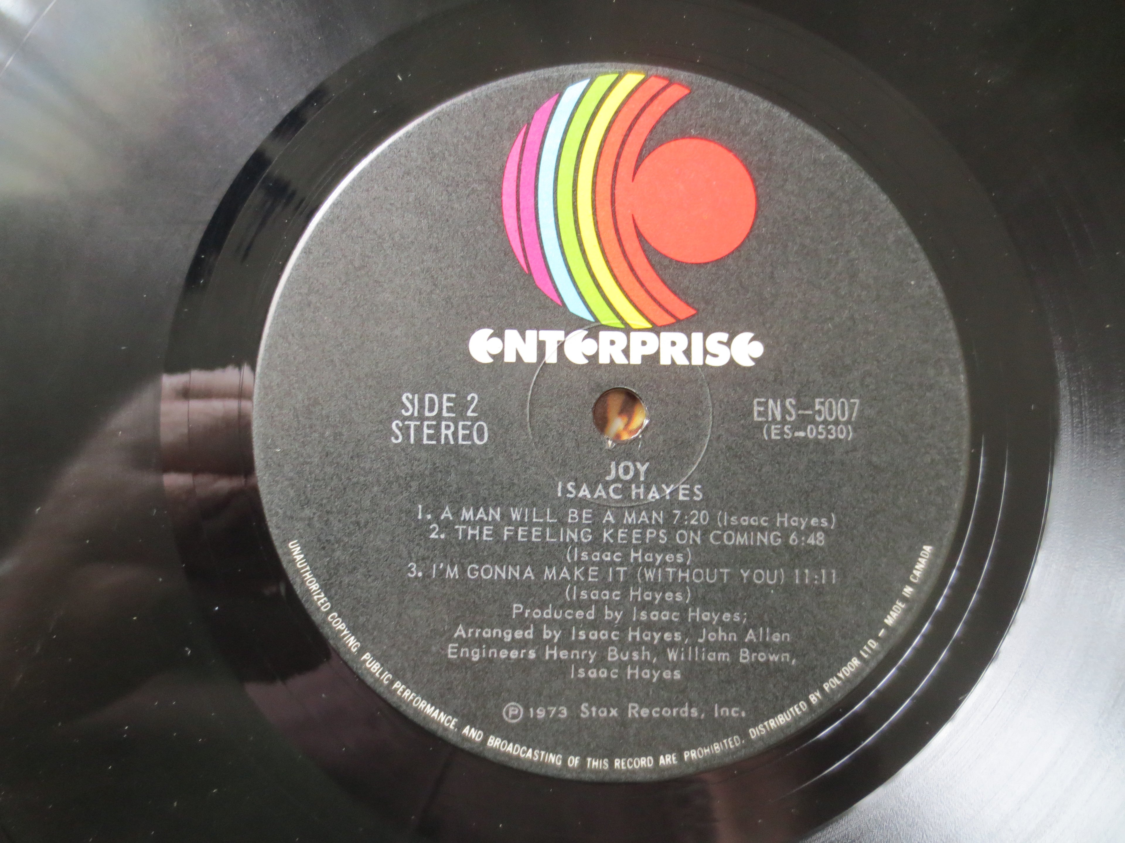 Isaac Hayes – Joy (1973) Vinyl LP