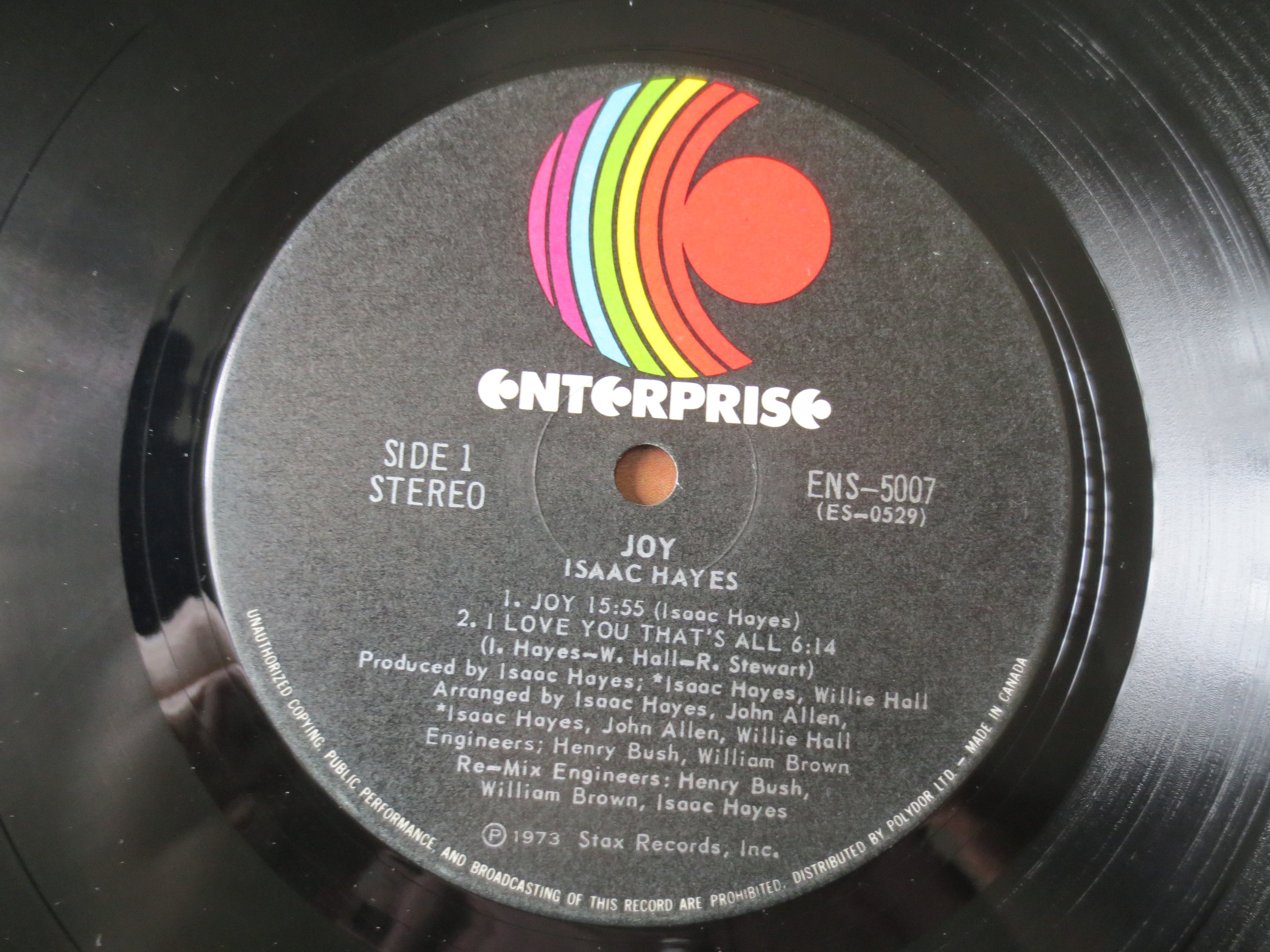 Isaac Hayes – Joy (1973) Vinyl LP