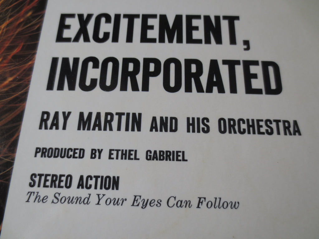 Ray Martin – Excitement Incorporated (1961) Vinyl LP
