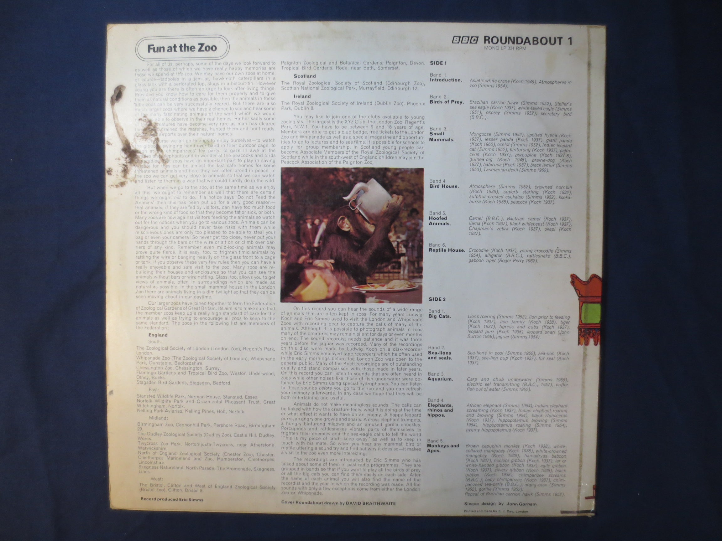 Roundabout Records – Fun at the Zoo (1969) [Vinyl LP]