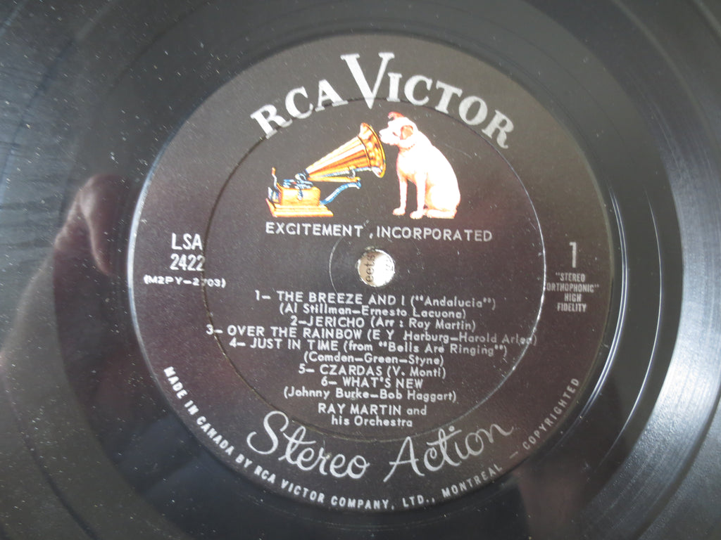 Ray Martin – Excitement Incorporated (1961) Vinyl LP