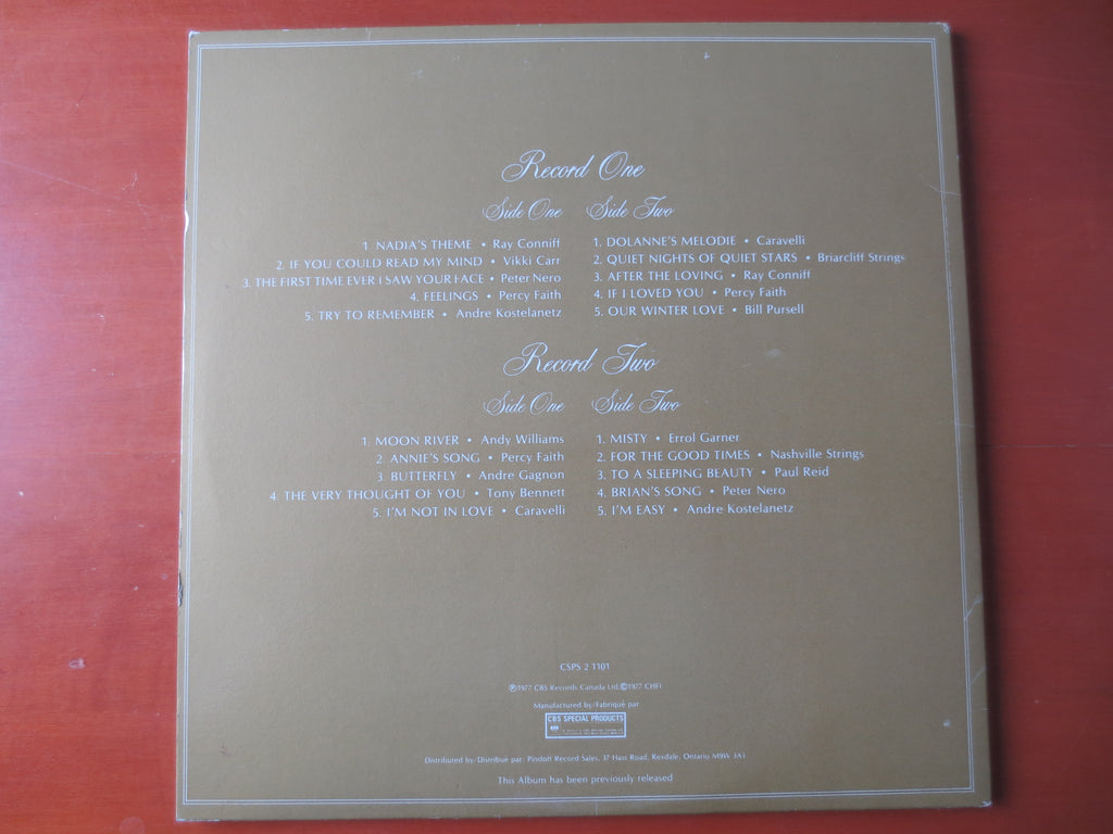 Candlelight and Wine – Romantic Music (1978) Double Vinyl LP