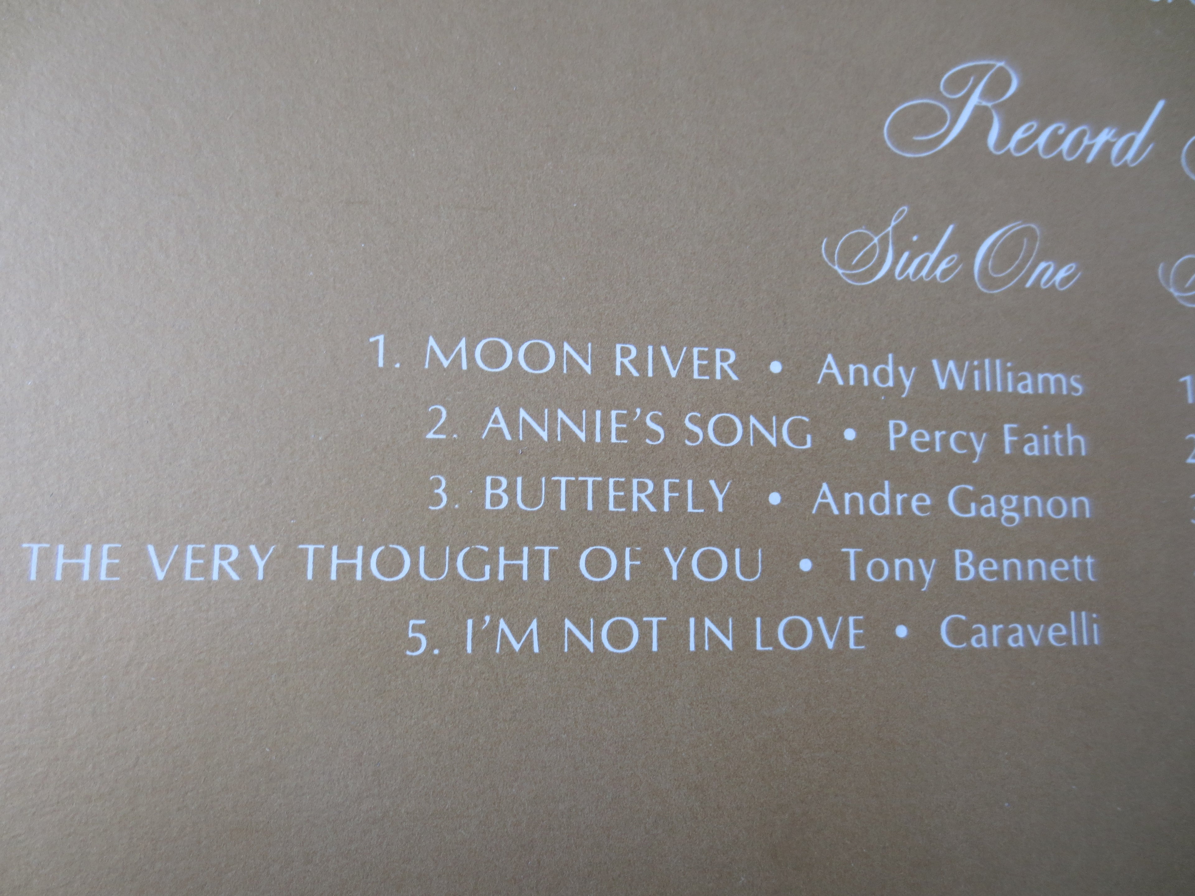 Candlelight and Wine – Romantic Music (1978) Double Vinyl LP