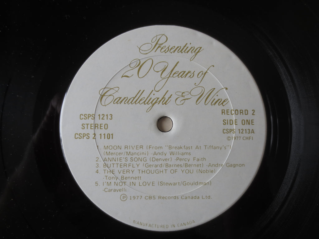Candlelight and Wine – Romantic Music (1978) Double Vinyl LP