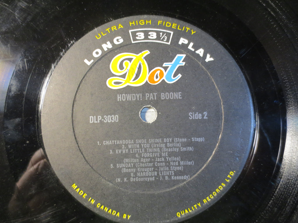 Pat Boone – Howdy (1956) Vinyl LP