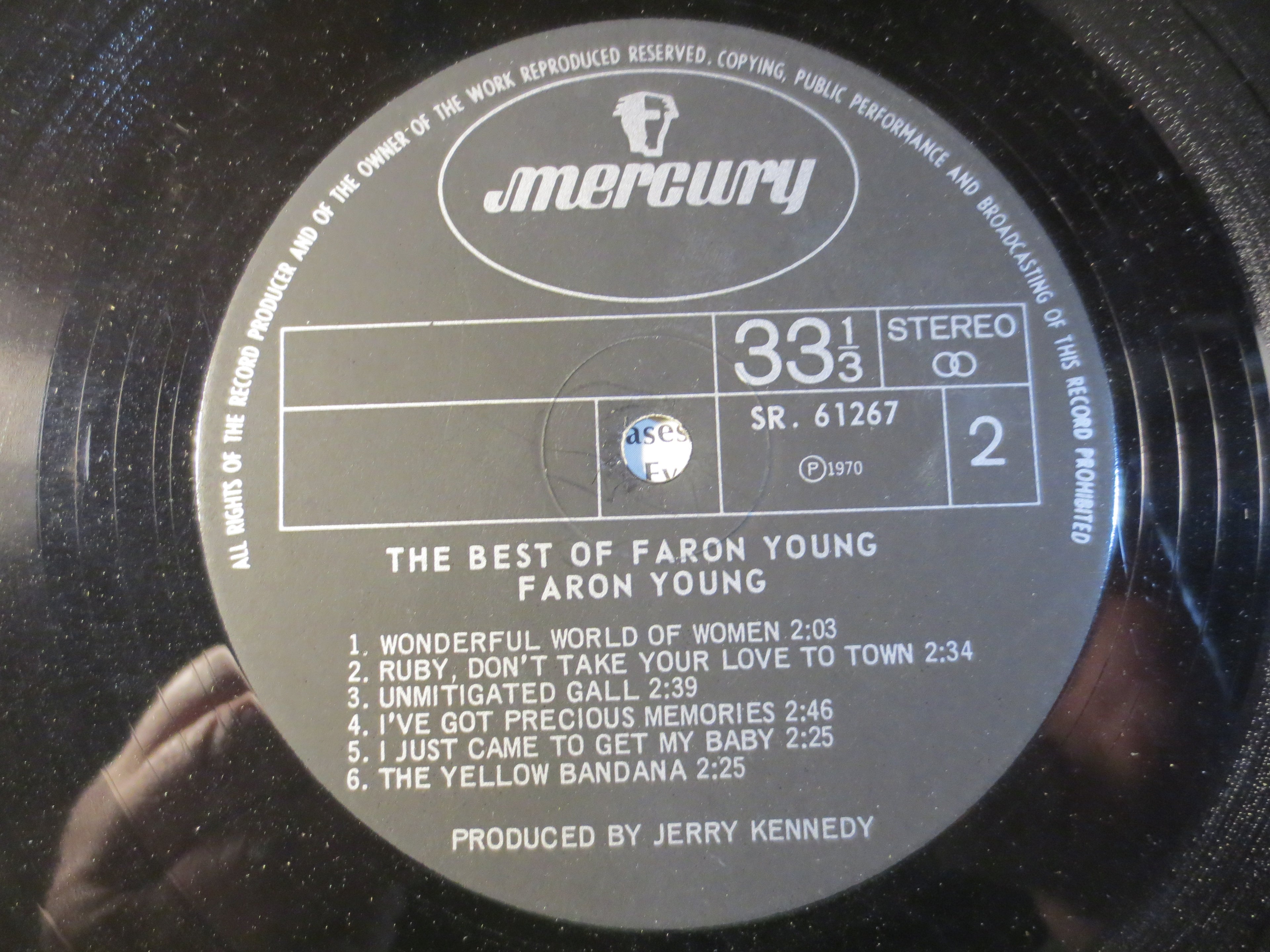 Faron Young – The Best of Faron Young (1970) Vinyl LP