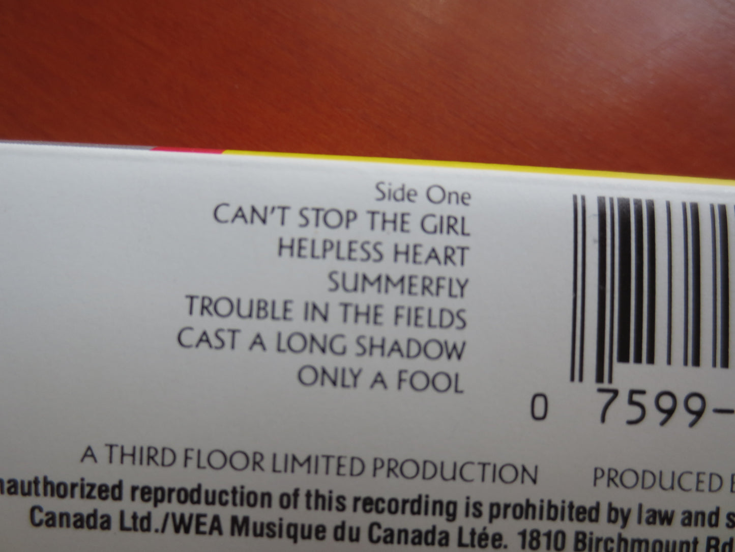 MAURA O'CONNELL Tape, Helpless HEART, Maura O'Connell, Folk Music, Folk Music Tape, Tape Cassette, Cassette, 1989 Cassette