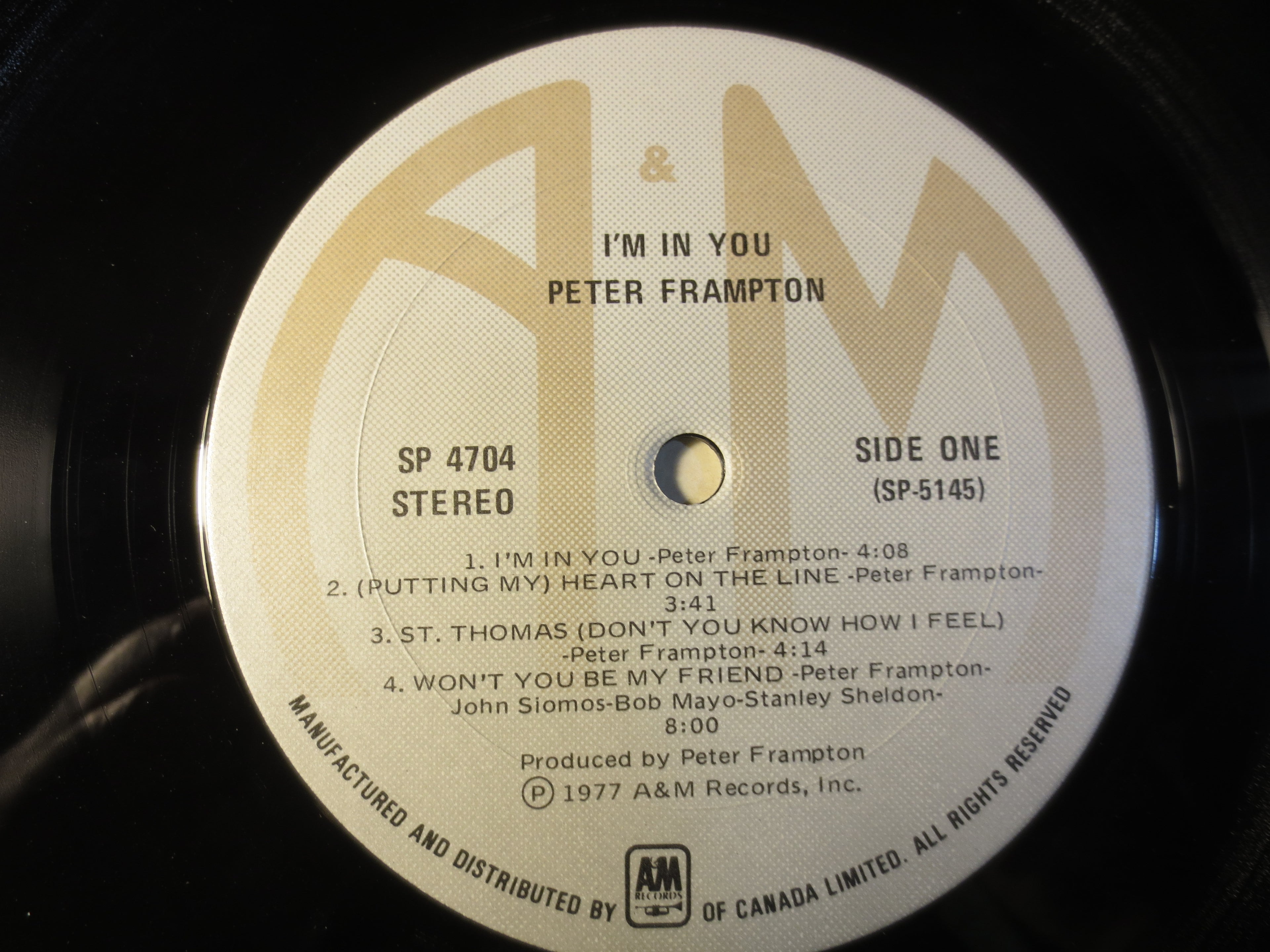 Peter Frampton – I'm in You (1977) Vinyl LP