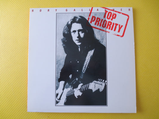 RORY GALLAGHER, Top PRIORITY, Rock Record, Vintage Vinyl, Record Vinyl, Records, Vinyl Record, Vinyl Rock, lp, 1979 Records