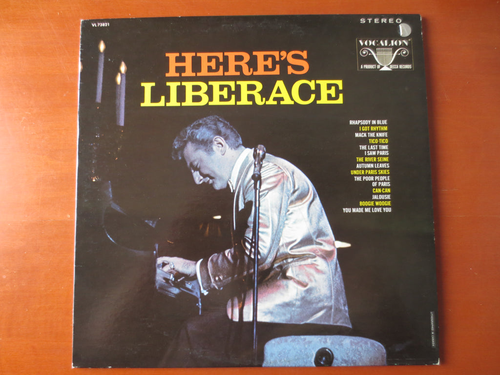 Liberace – Here's Liberace (1965) Vinyl LP