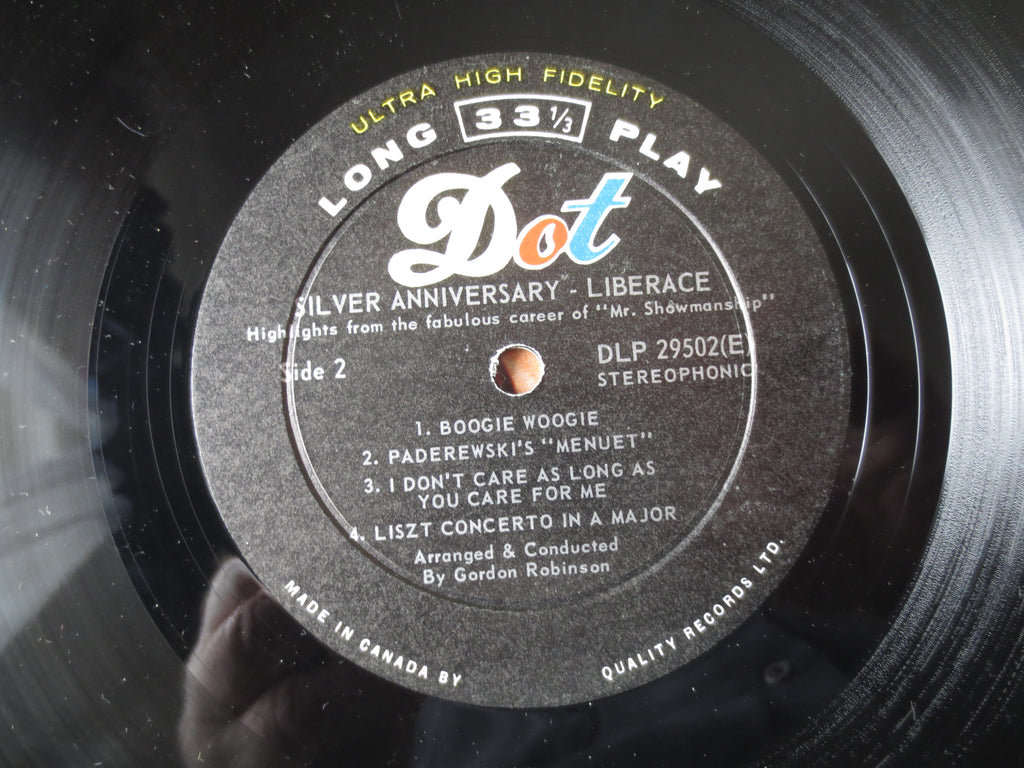 Liberace – Silver Anniversary (1965) Vinyl LP