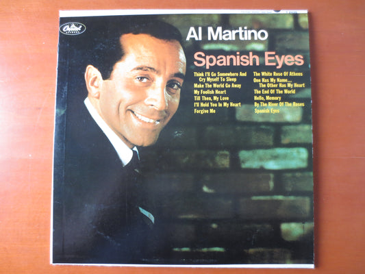 AL MARTINO, SPANISH Eyes, Al Martino Album, Al Martino Vinyl, Al Martino Lp, Vintage Vinyl, Vinyl Album, 1966 Record