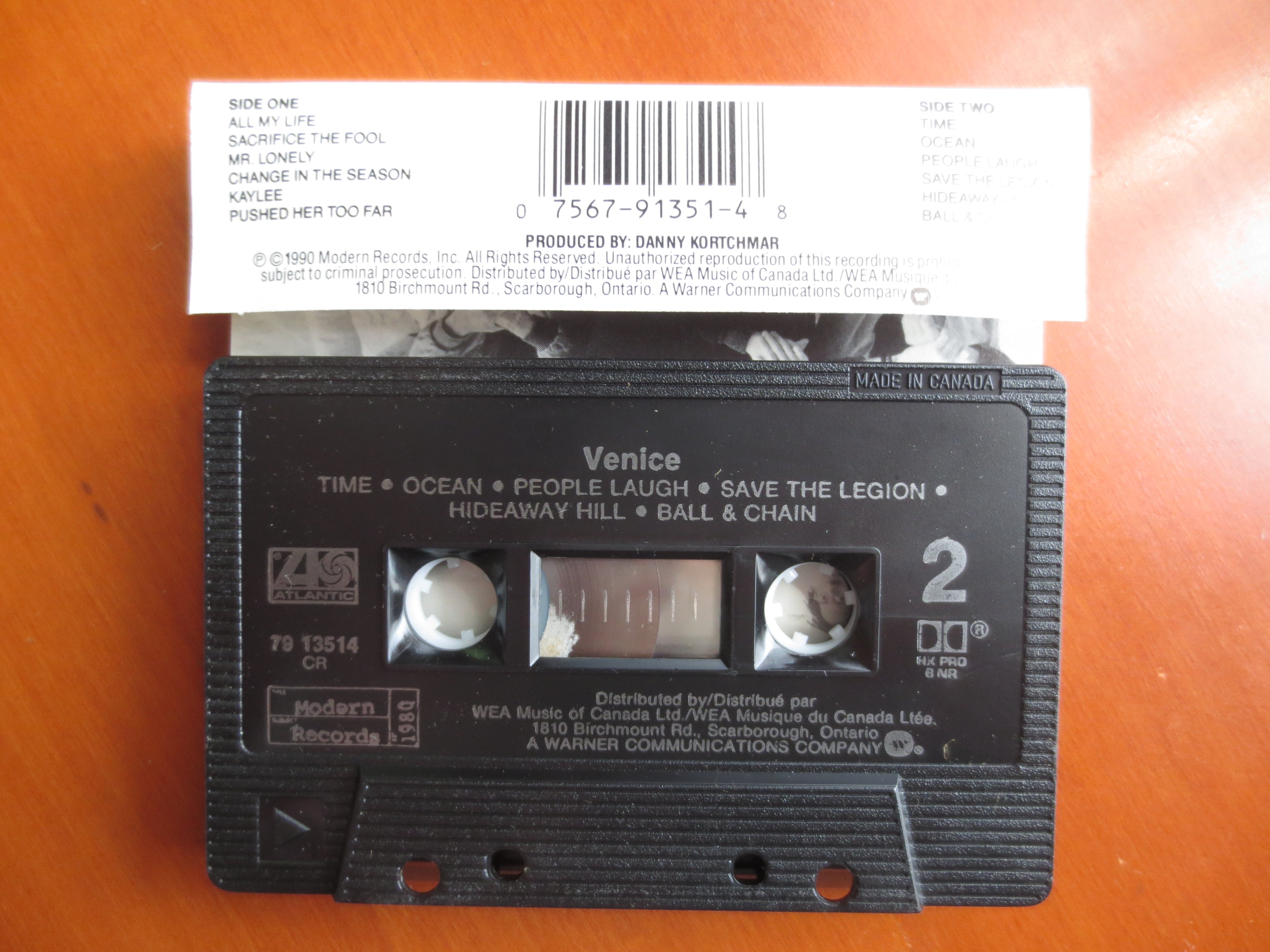 Venice – Venice (1990) Cassette