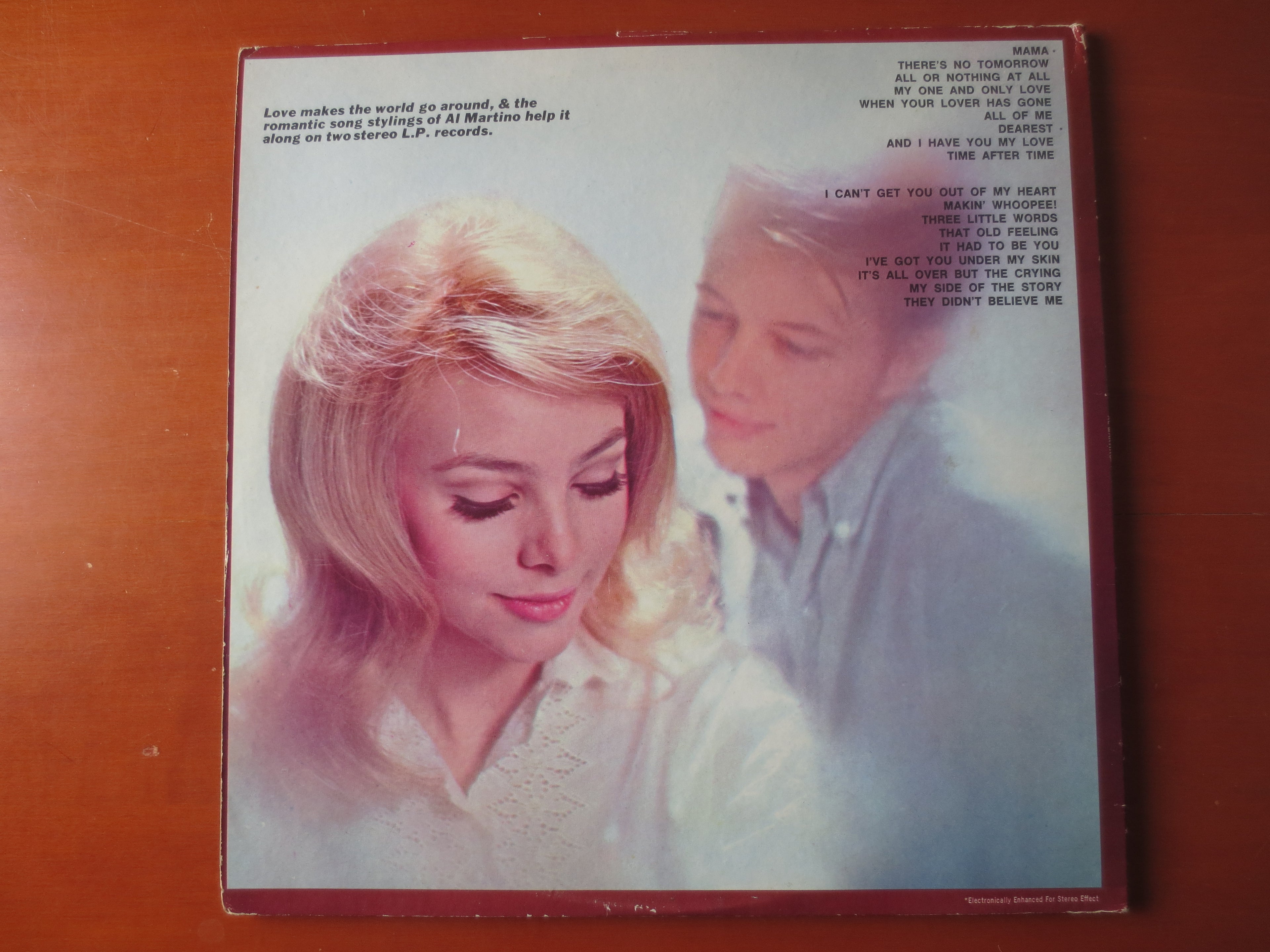 Al Martino – 2 Great Albums (1968) Double Vinyl LP