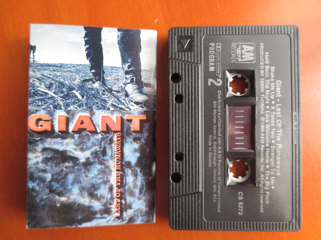 Giant – Last of the Runaways (1989) Cassette