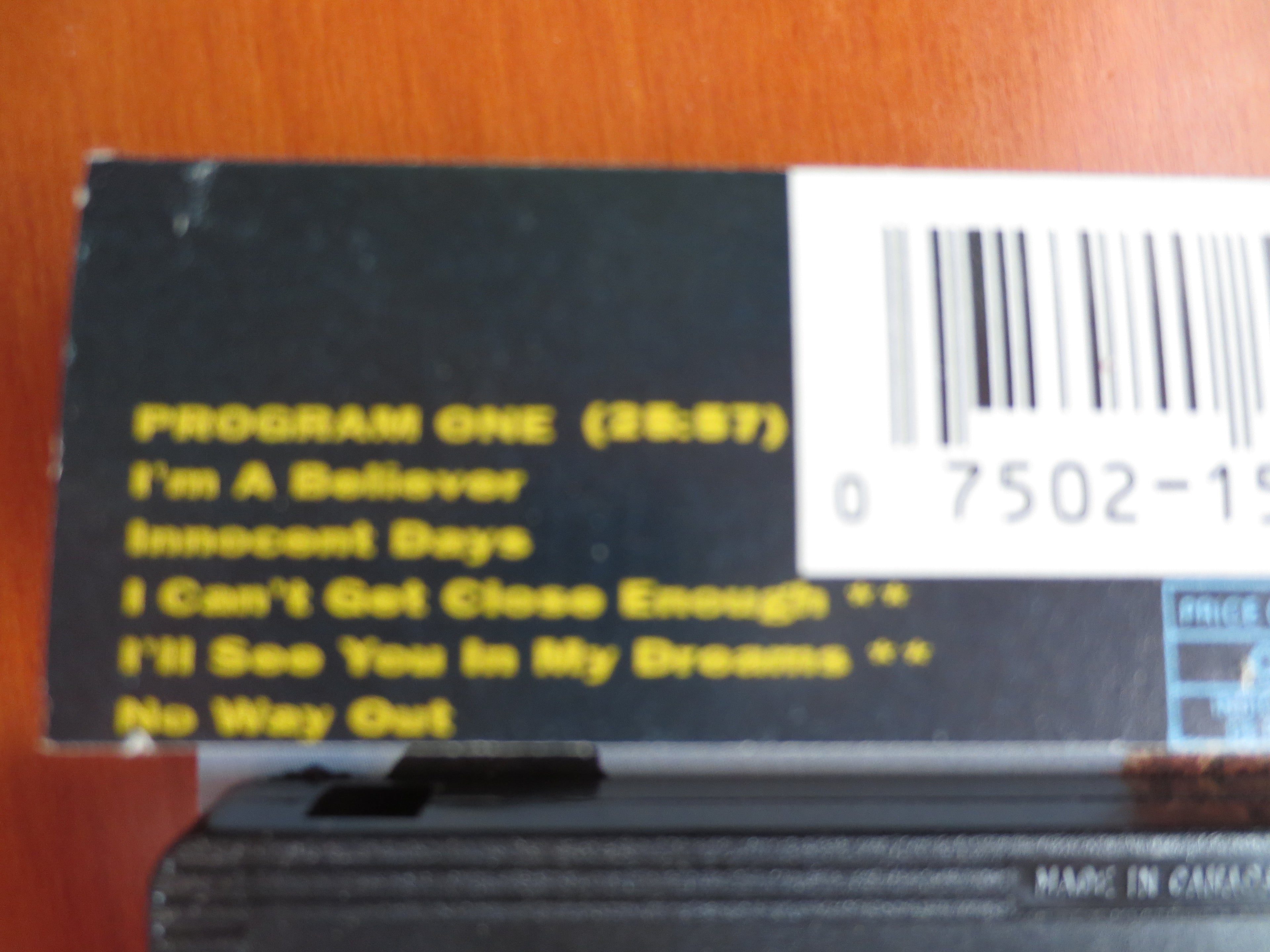 Giant – Last of the Runaways (1989) Cassette