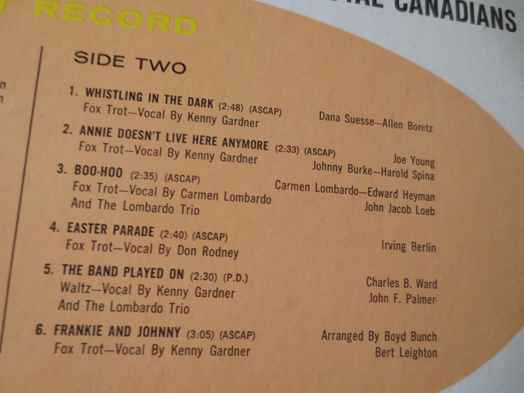 Guy Lombardo – The Best of Guy Lombardo and His Royal Canadians (1972) Double Vinyl LP