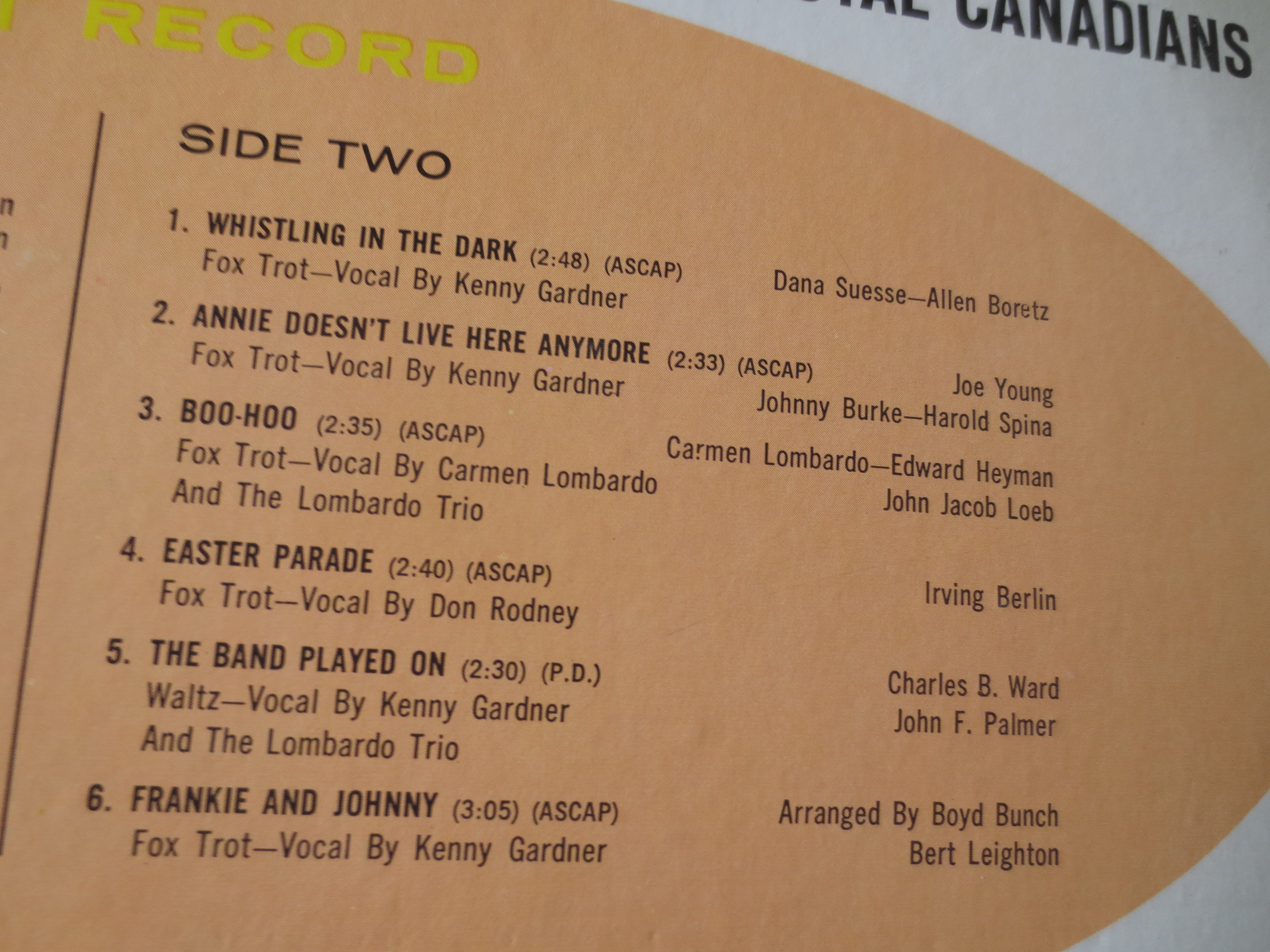 Guy Lombardo – The Best of Guy Lombardo and His Royal Canadians (1972) Double Vinyl LP