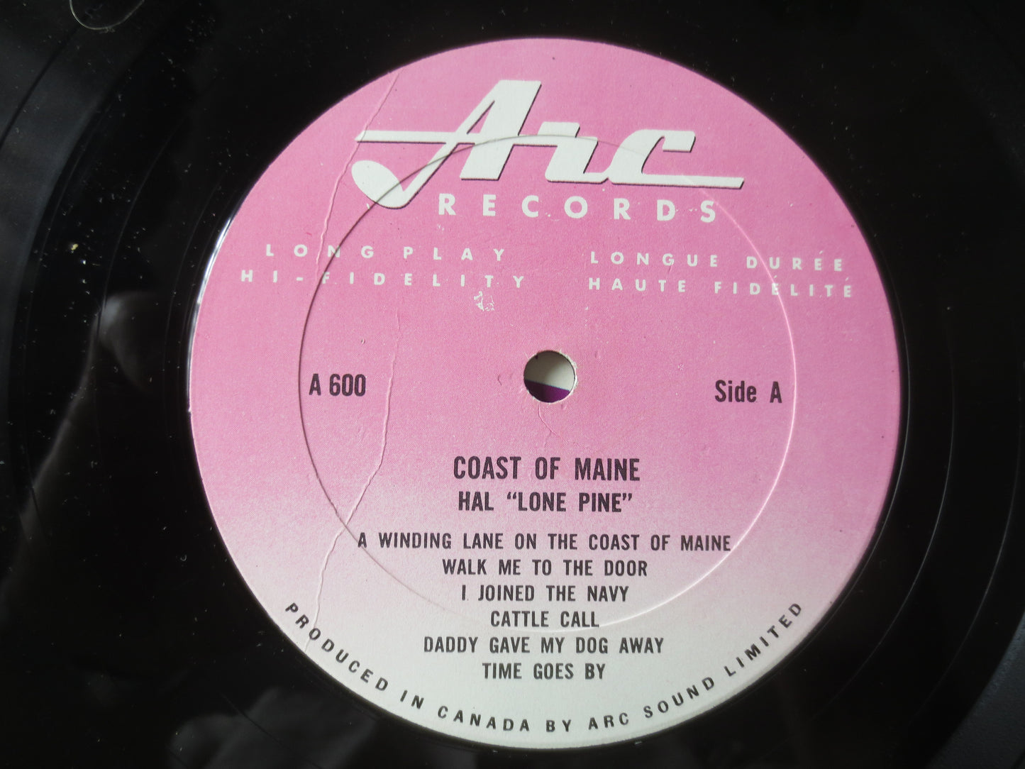 HAL LONE PINE, Coast of Maine, Vintage Vinyl, Record Vinyl, Record, Vinyl Record, Vinyl, Country Record, lps, 1963 Records