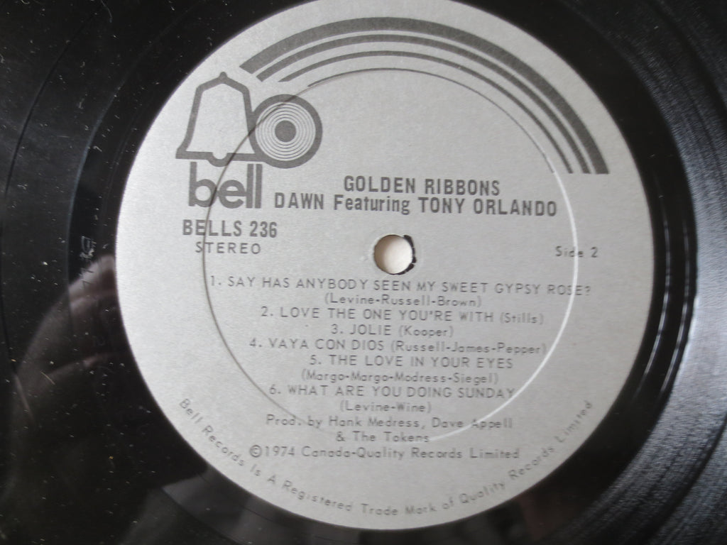 Tony Orlando & Dawn – Golden Ribbons (1974) Vinyl LP