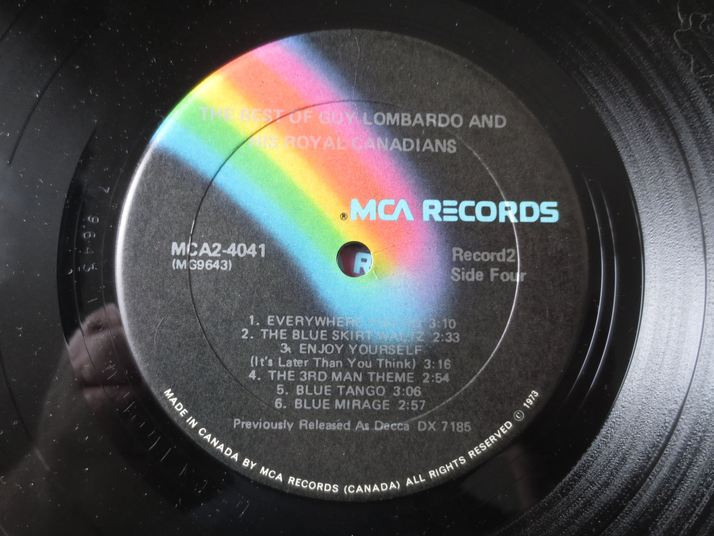 GUY LOMBARDO, BEST of, Guy Lombardo Records, Jazz Records, Vintage Vinyl, Record Vinyl, Guy Lombardo Albums, 1972 Records
