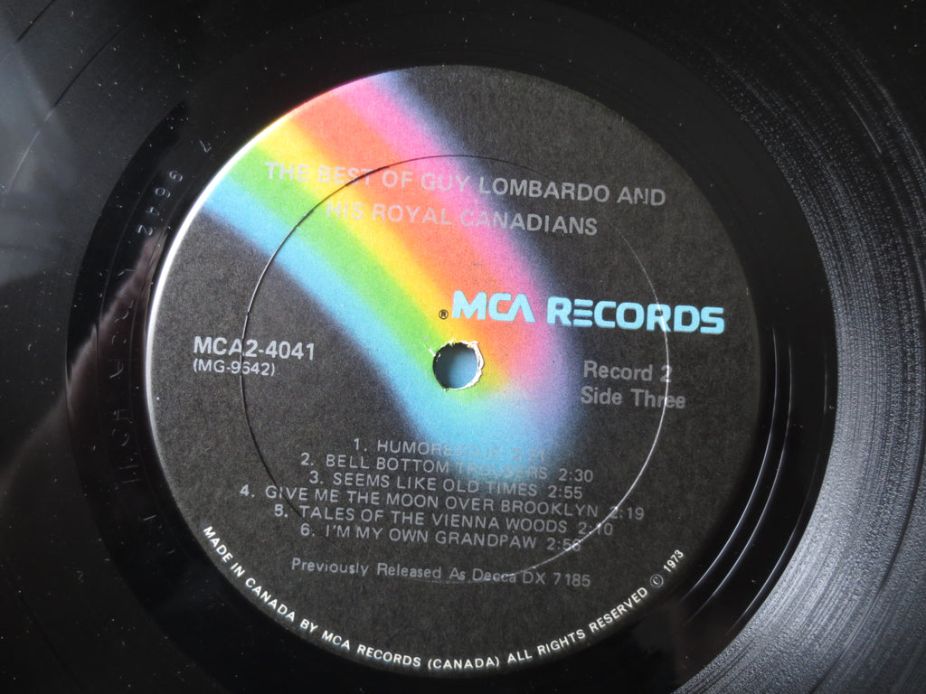 Guy Lombardo – The Best of Guy Lombardo and His Royal Canadians (1972) Double Vinyl LP