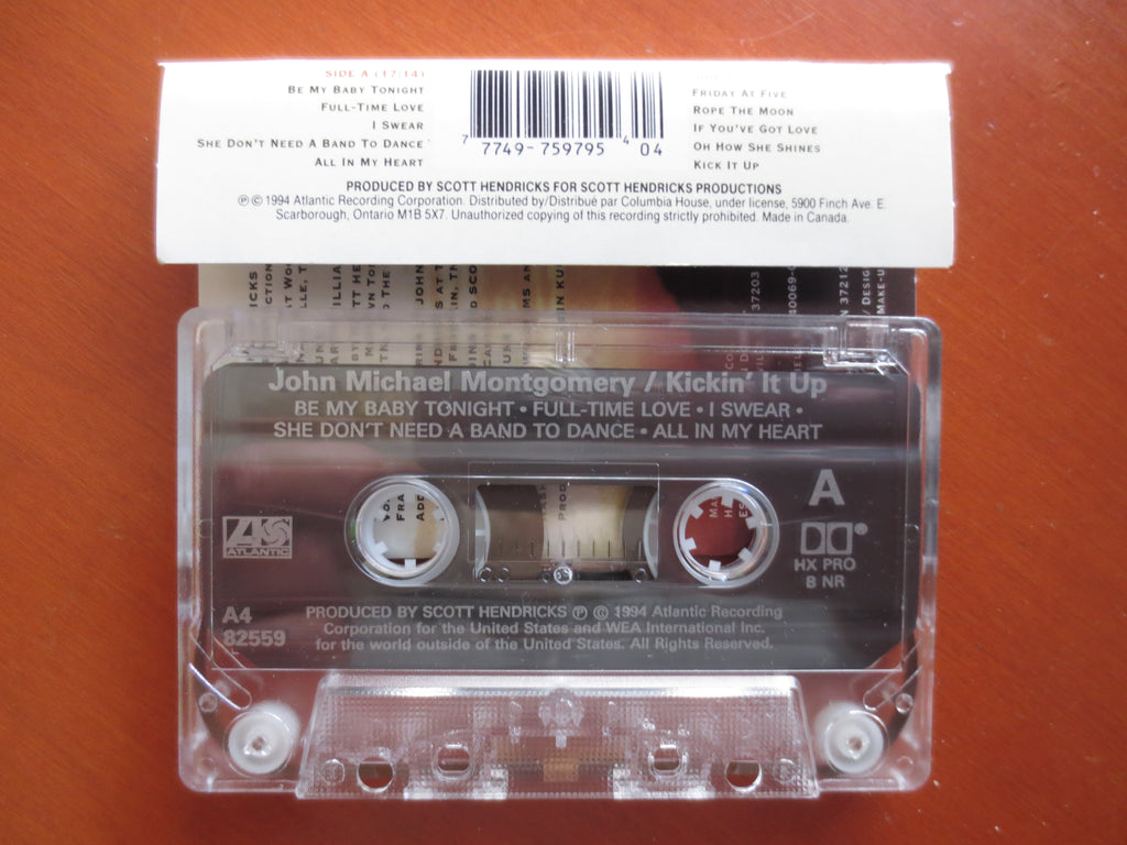 John Michael Montgomery – Kickin' It Up (1994) Cassette