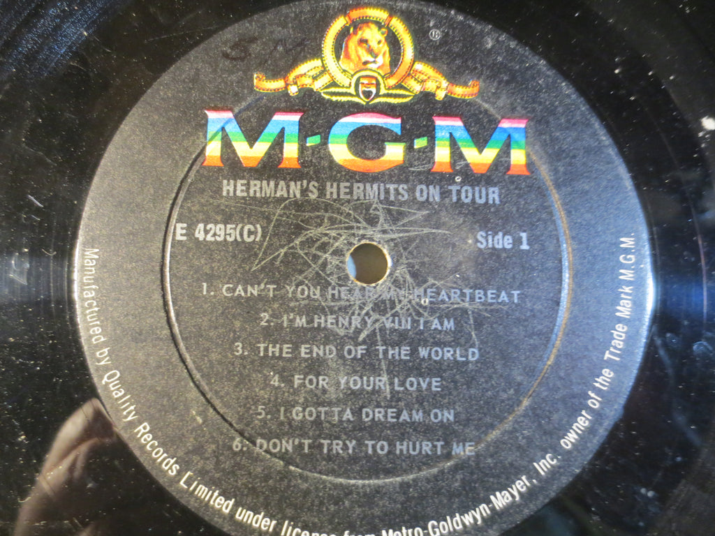 Herman's Hermits – On Tour (1965) Vinyl LP