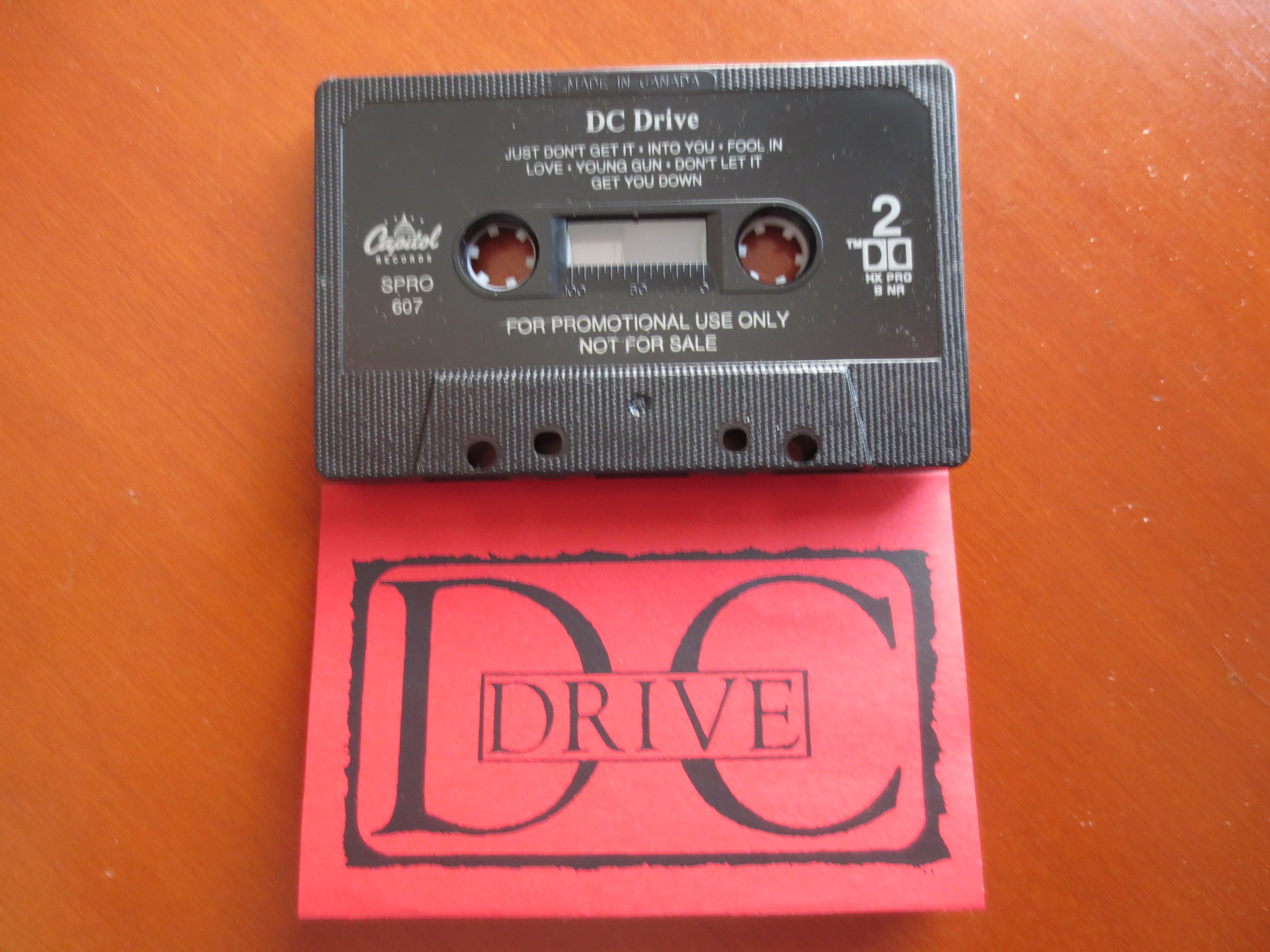 DC Drive – DC Drive (1992) Cassette