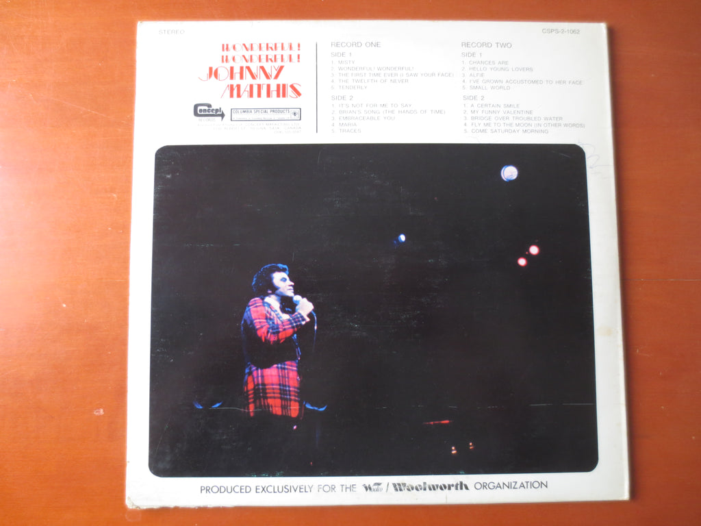 Johnny Mathis – Wonderful (1972) Vinyl LP
