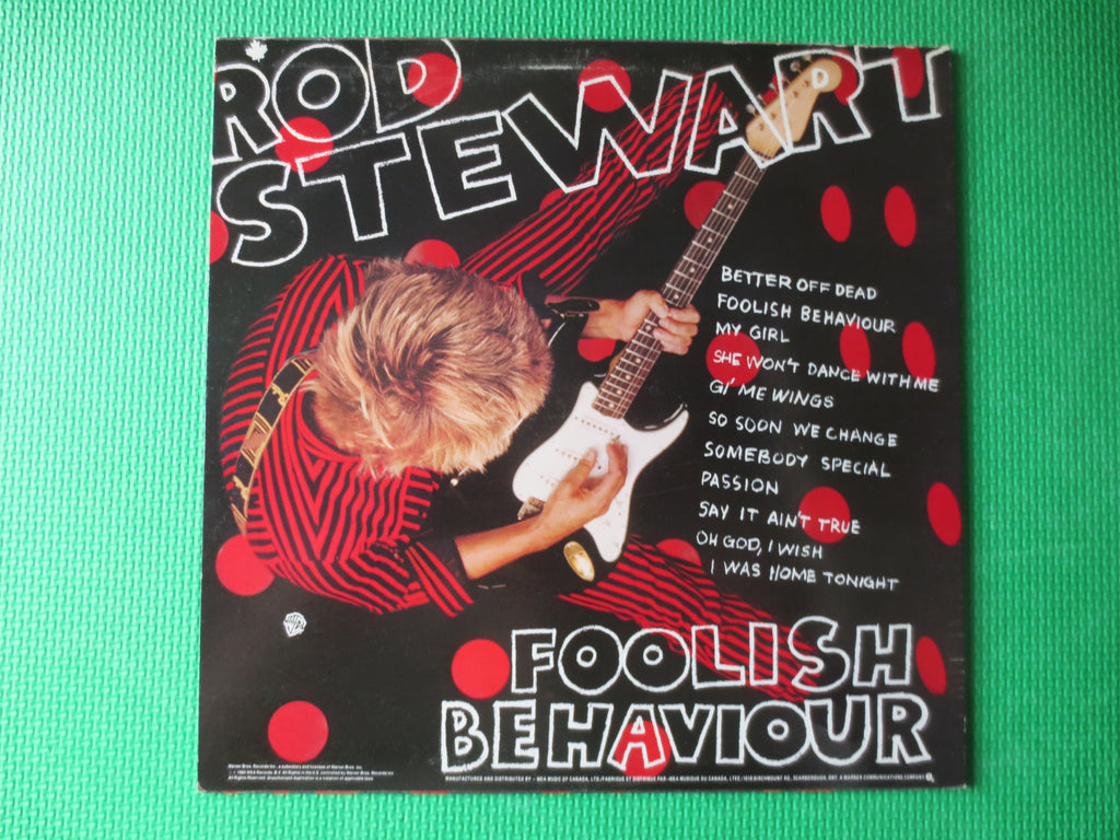 Rod Stewart – Foolish Behaviour (1980) Vinyl LP
