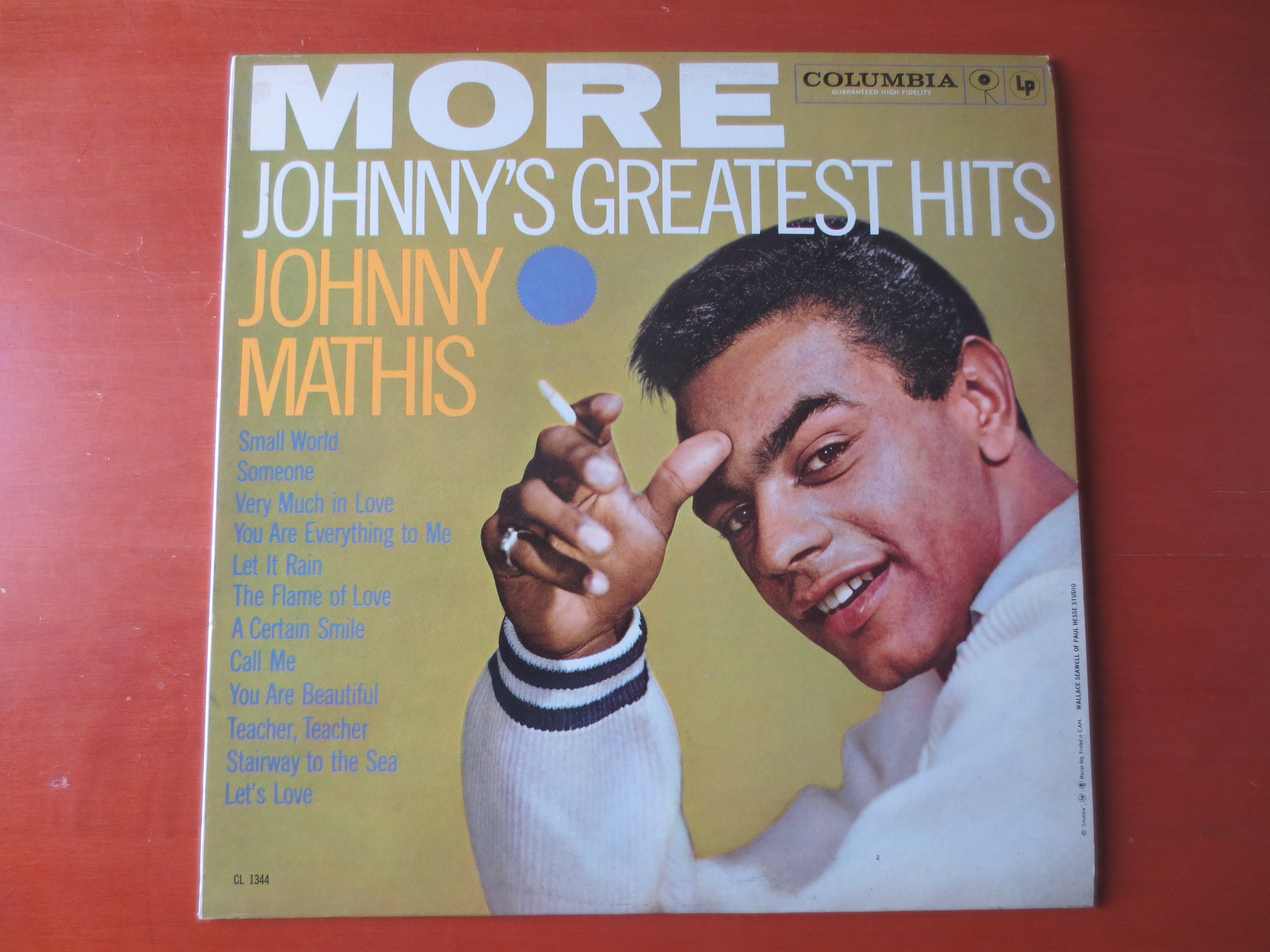 Johnny Mathis – More Johnny's Greatest Hits (1959) Vinyl LP