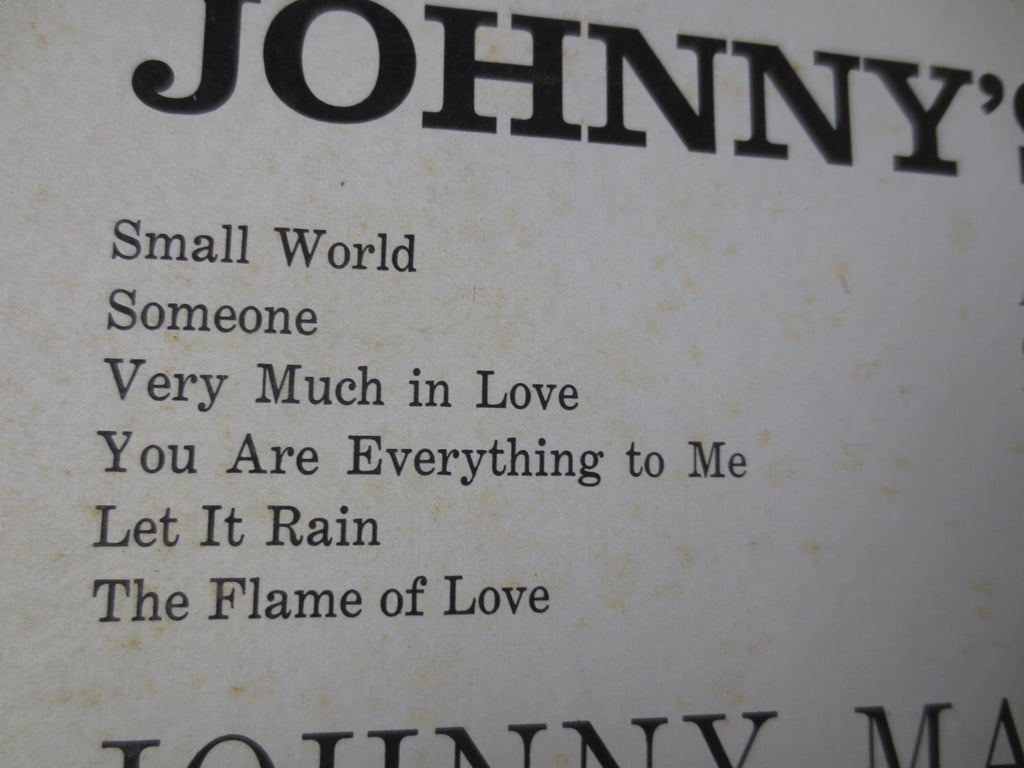 Johnny Mathis – More Johnny's Greatest Hits (1959) Vinyl LP