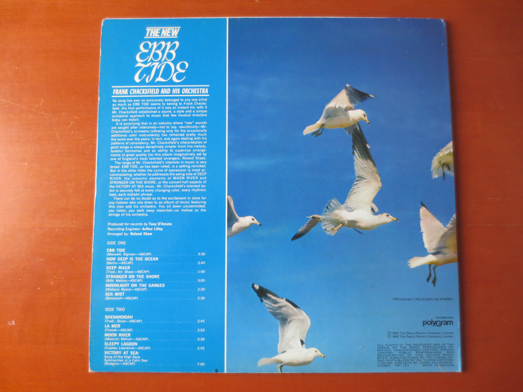 Frank Chacksfield – The New Ebb Tide (1969) Vinyl LP