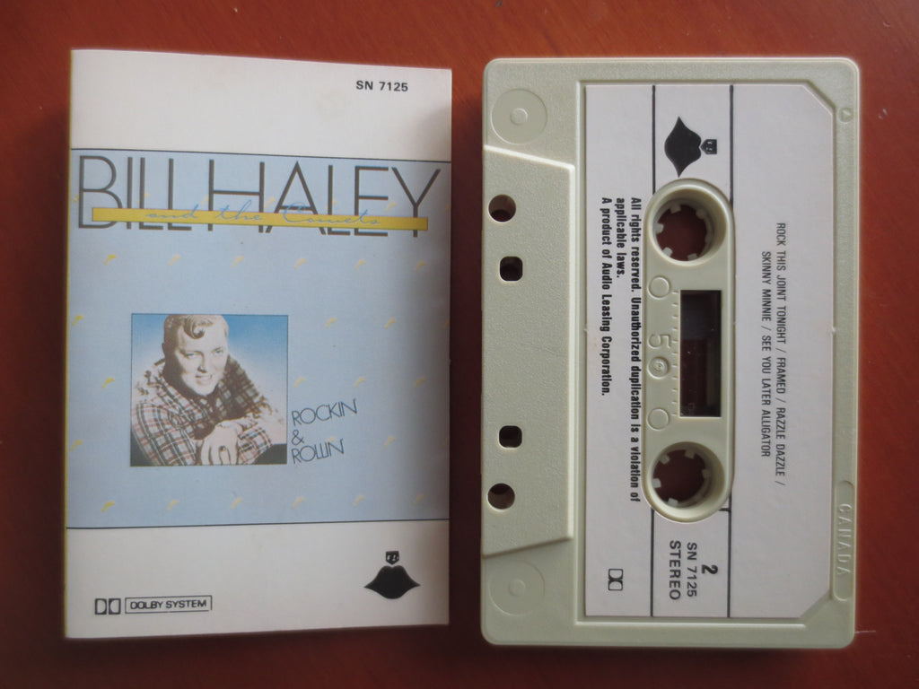 Bill Haley & the Comets – Rockin' and Rollin' (1981) Cassette