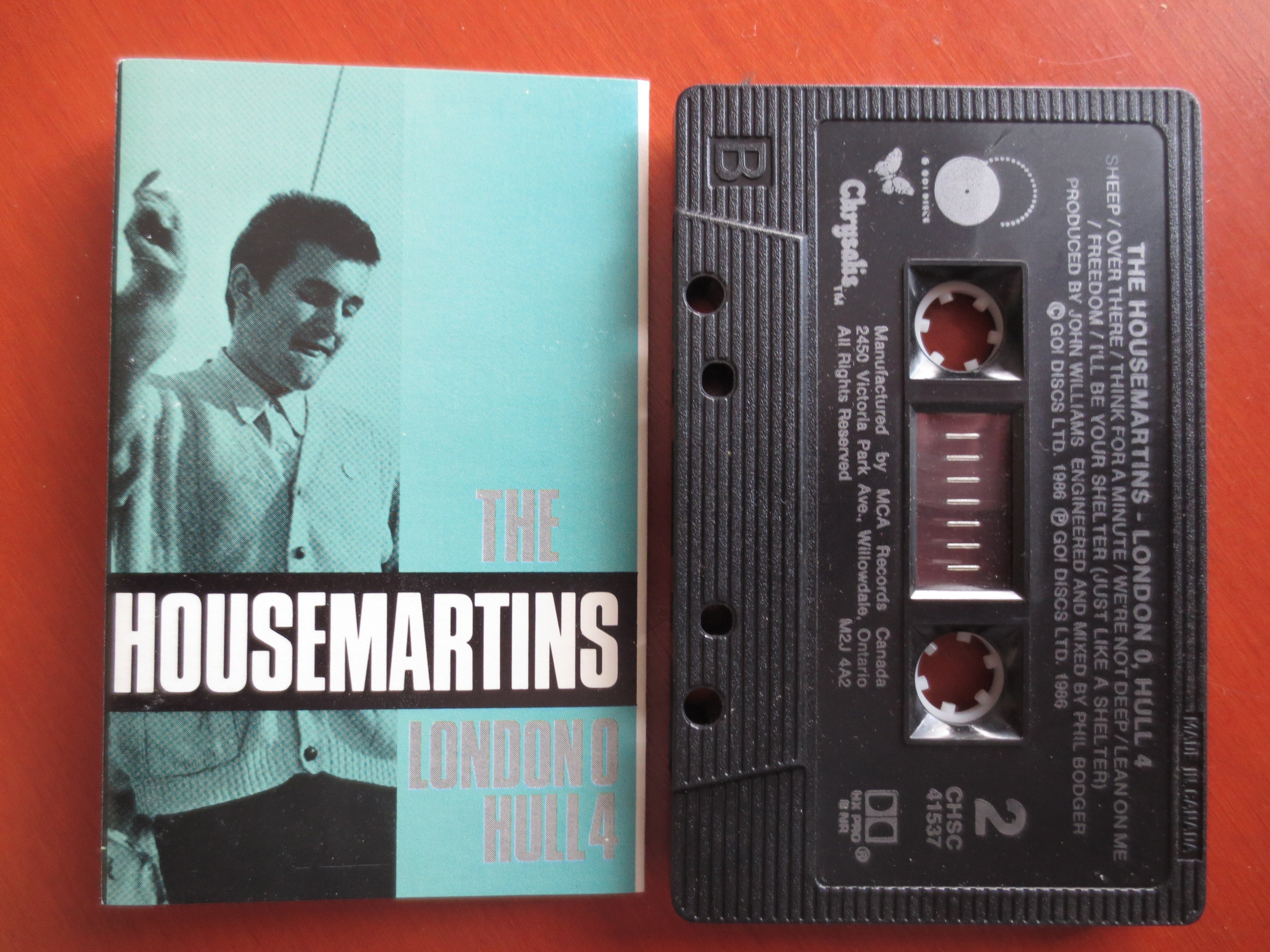 The Housemartins – London 0 Hull 4 (1986) Cassette