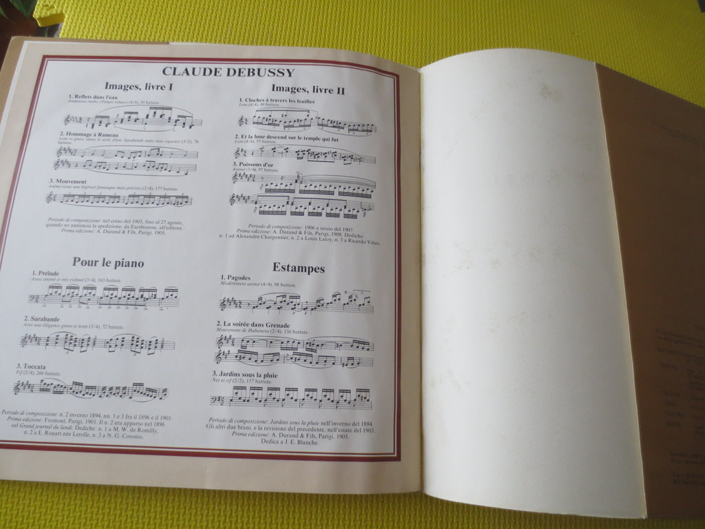 Walter Gieseking – Interpreta Debussy (1959) Vinyl LP