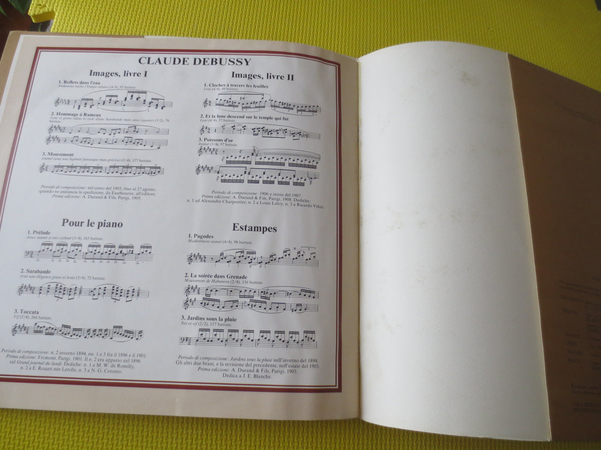 Walter Gieseking – Interpreta Debussy (1959) Vinyl LP