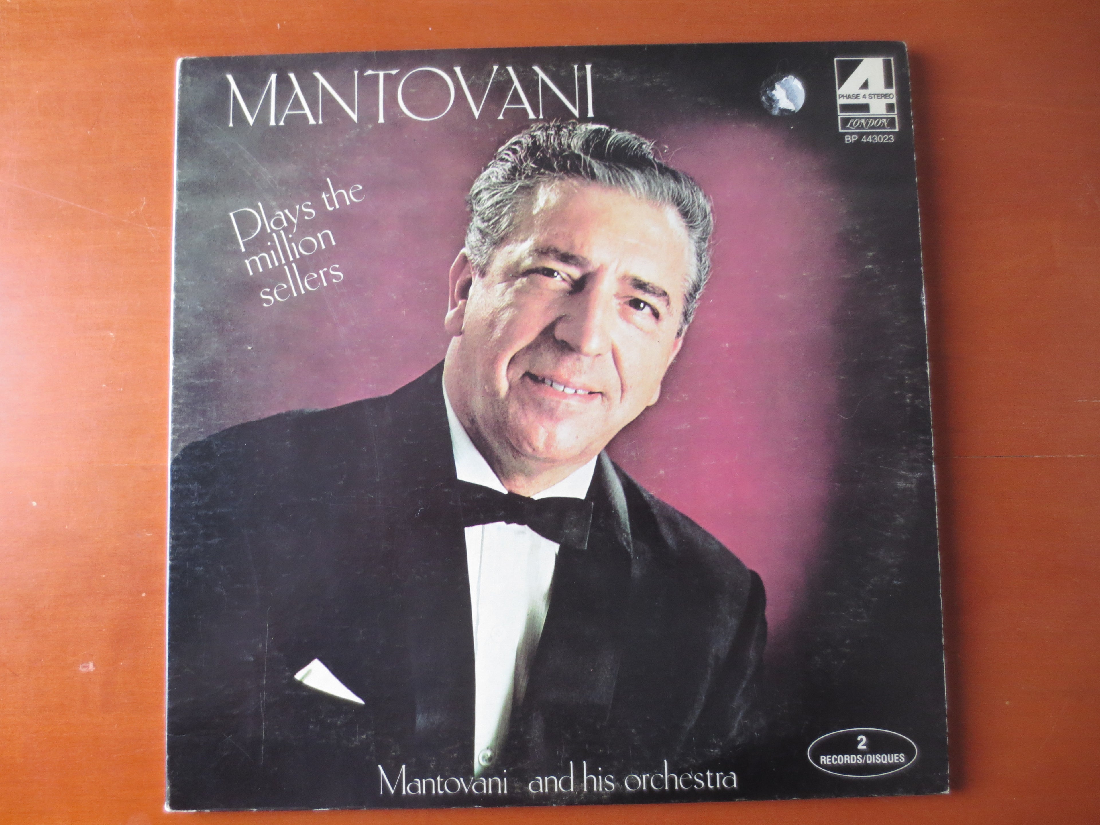 Mantovani – Million Sellers (1977) Double Vinyl LP