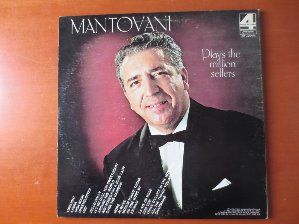 Mantovani – Million Sellers (1977) Double Vinyl LP