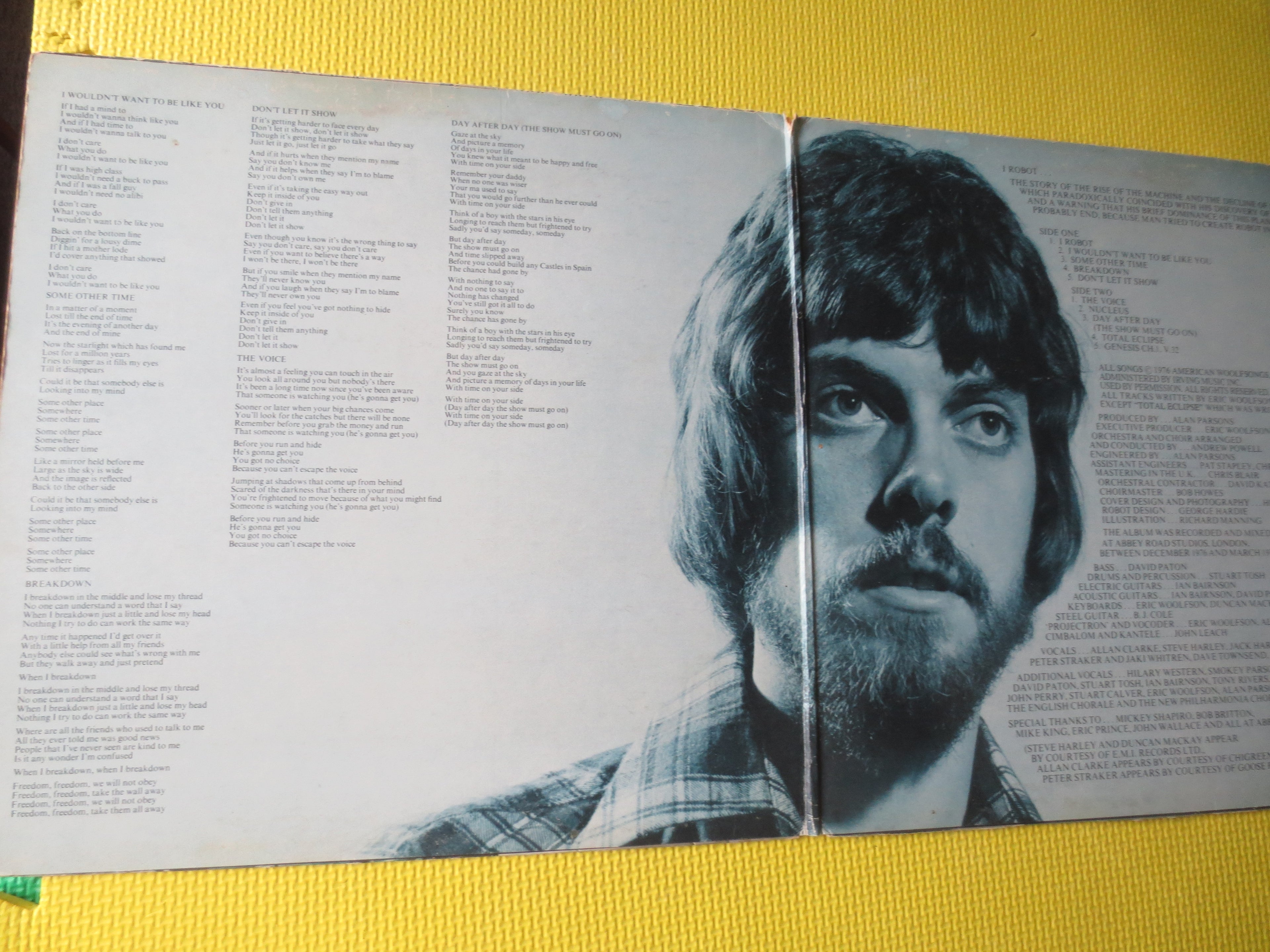 The Alan Parsons Project – I Robot (1977) Vinyl LP