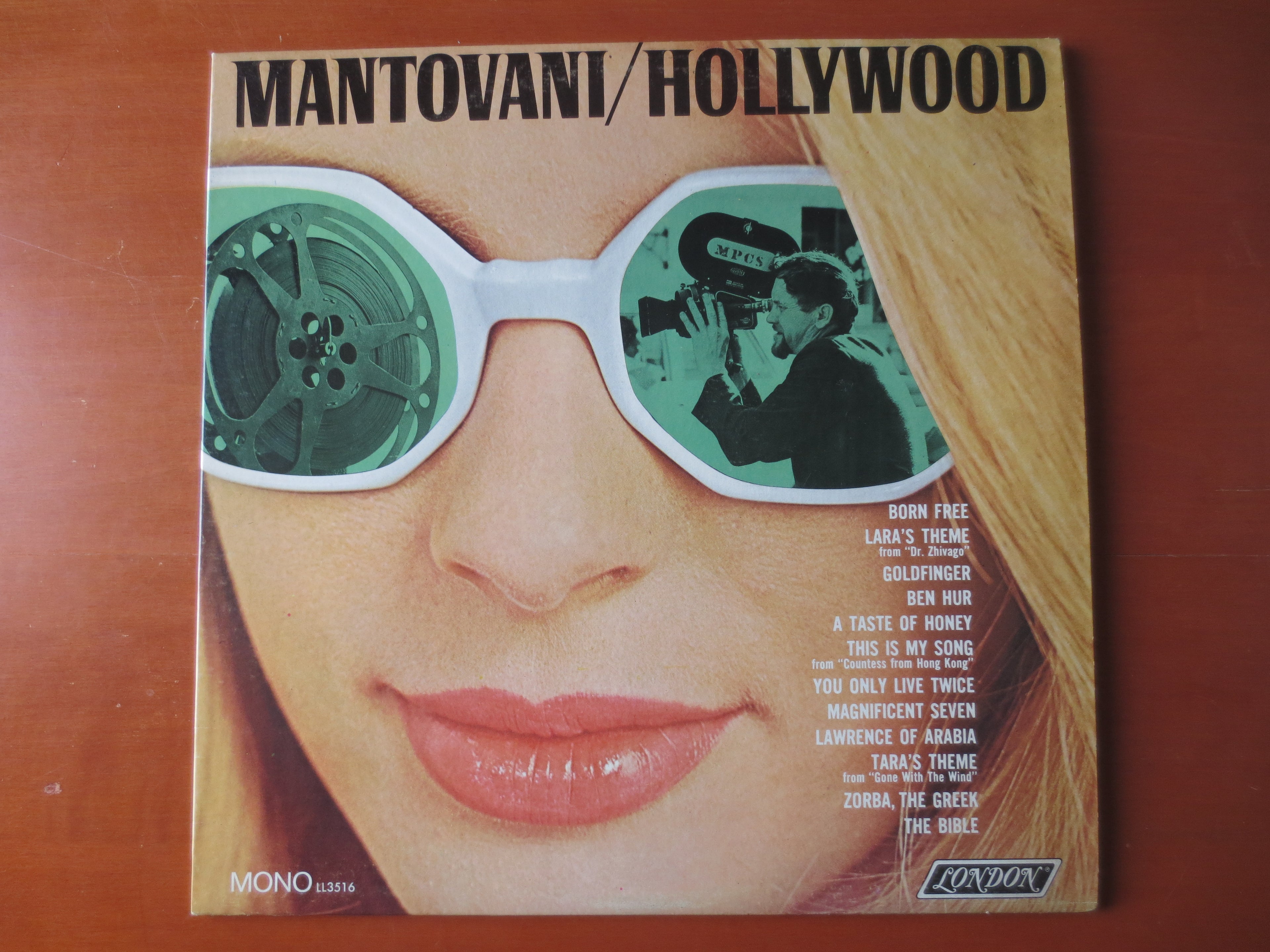 Mantovani – Hollywood (1967) Vinyl LP