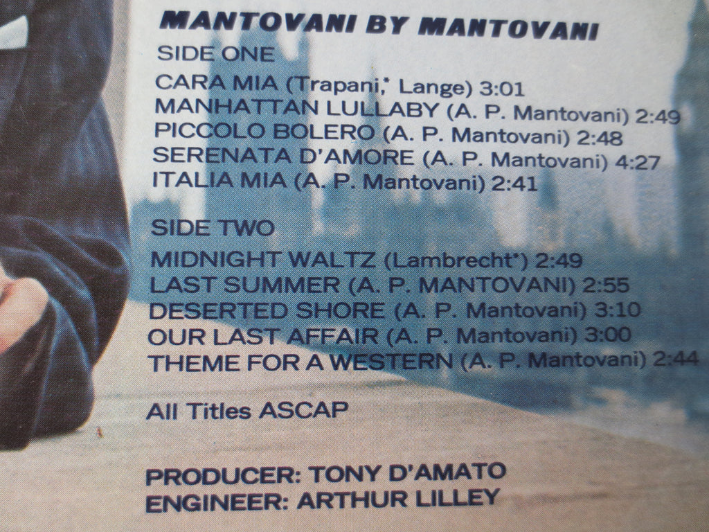 Mantovani – Greatest Hits (1975) Double Vinyl LP
