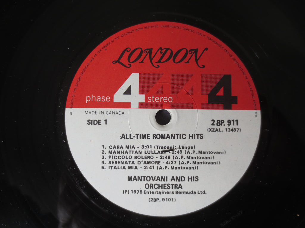 Mantovani – Greatest Hits (1975) Double Vinyl LP