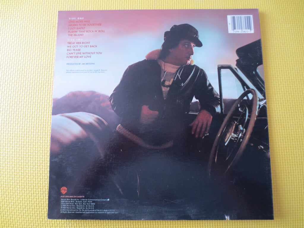JIMMY MESSINA, One More Mile, Vintage Album, 1983 Record, Vinyl Lp