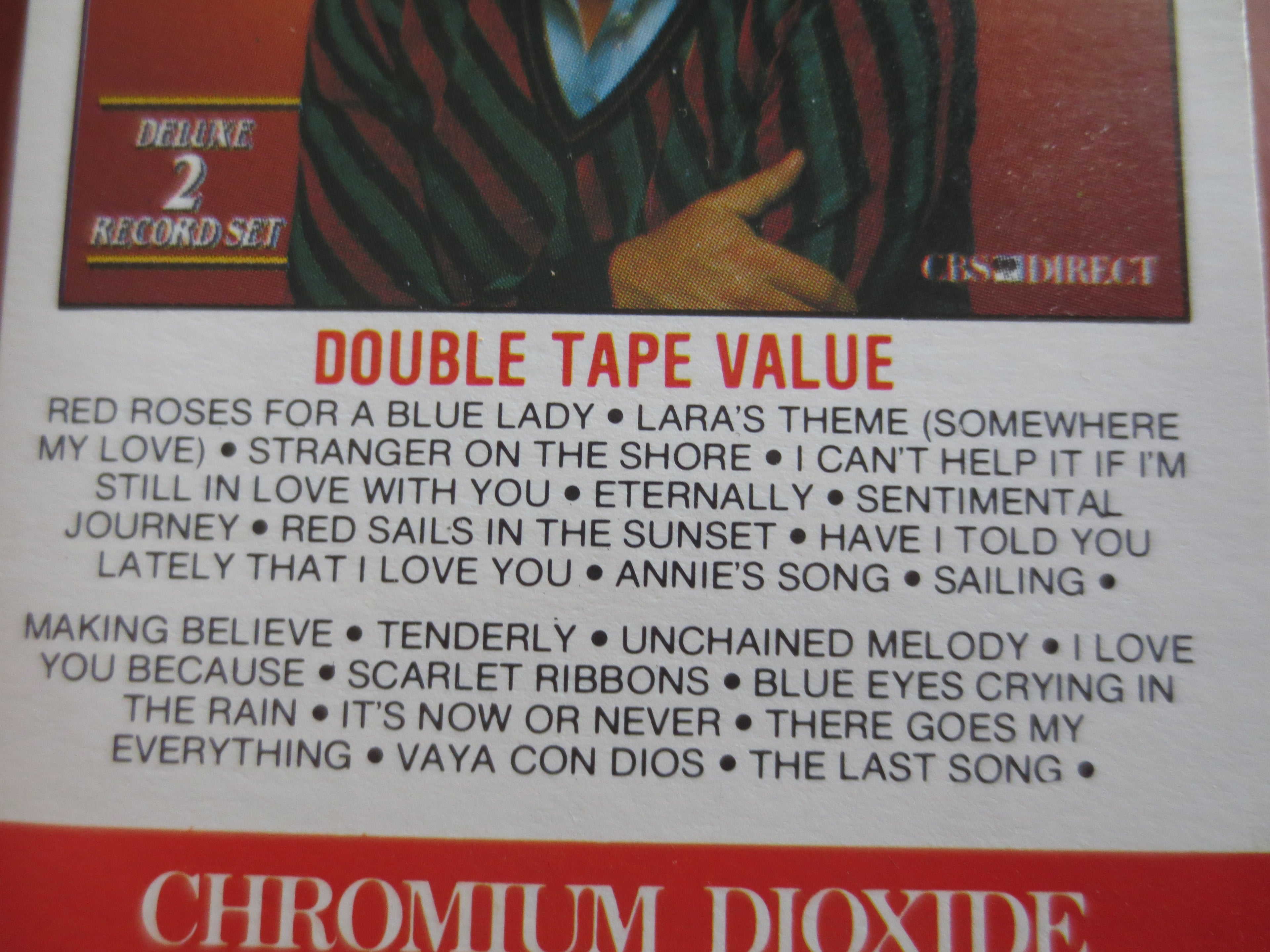 Roger Whittaker – Songs from the Heart (1985) Cassette