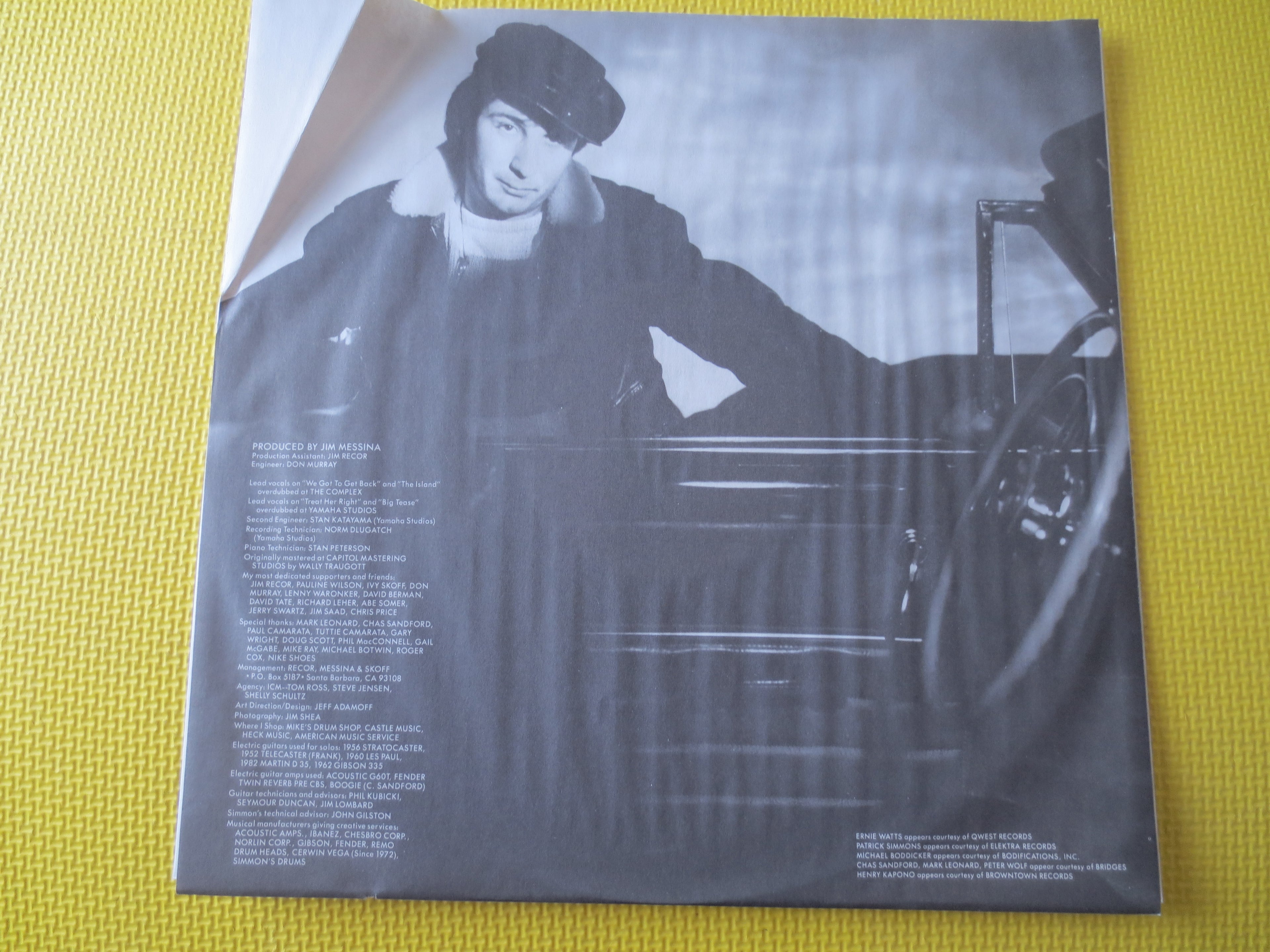 JIMMY MESSINA, One More Mile, Vintage Album, 1983 Record, Vinyl Lp
