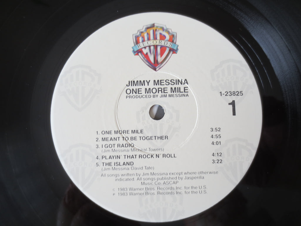 JIMMY MESSINA, One More Mile, Vintage Album, 1983 Record, Vinyl Lp