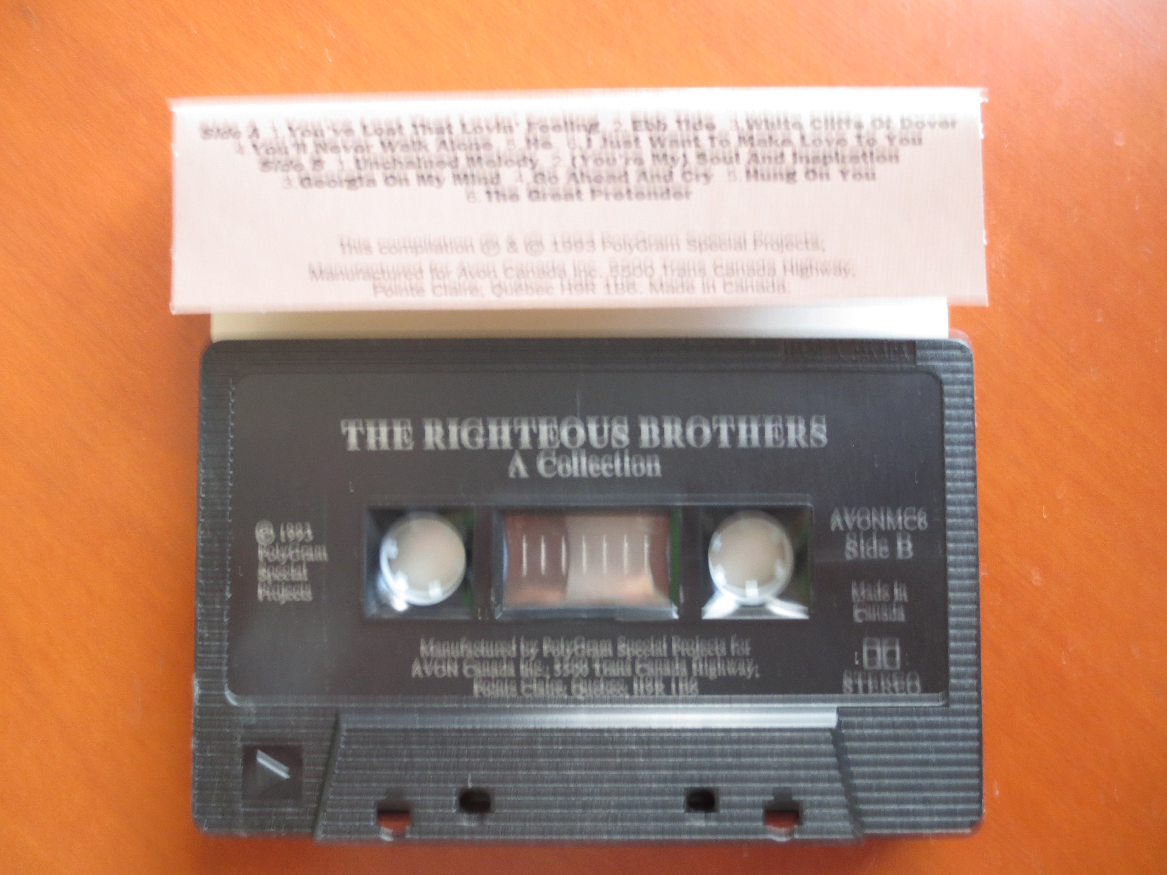 Righteous Brothers – A Collection (1993) Cassette